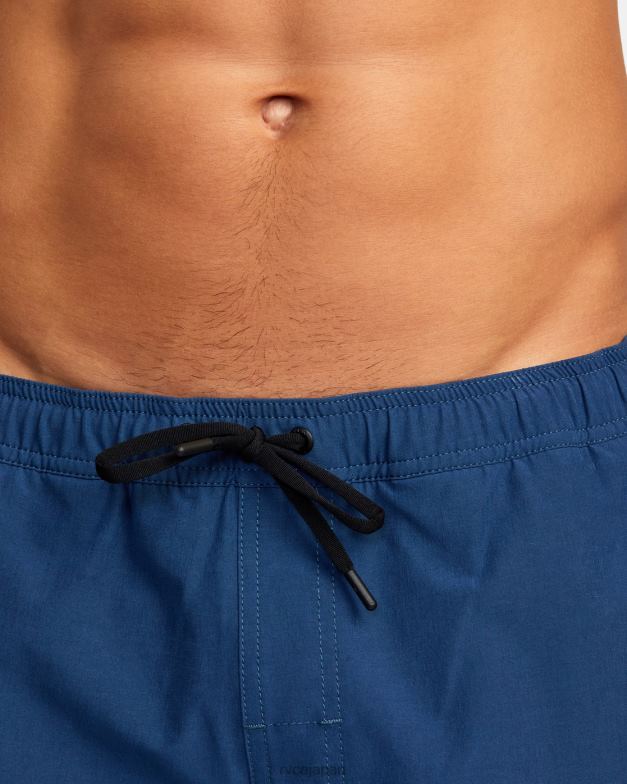 衣類 TP8J1004 アーミーブルー RVCA 男性 ヨガー ハイブリッド エラスティック ウエスト アスレチック ショーツ 17