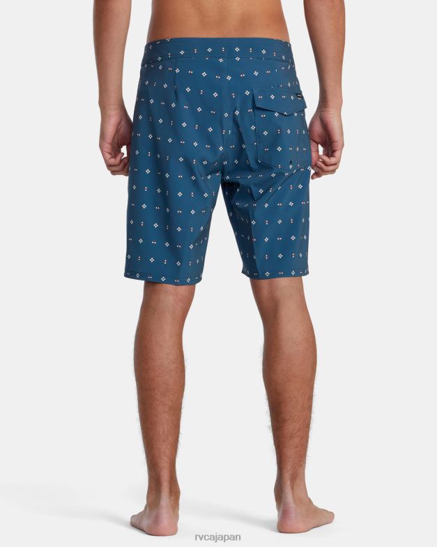 ボトムス TP8J1010 アヒルブルー RVCA ユニセックス VA ボードショーツ 19