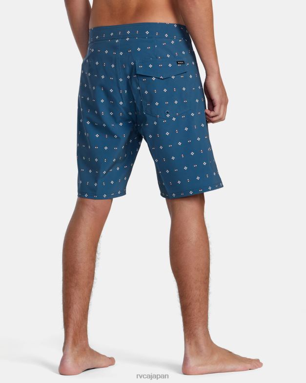 ボトムス TP8J1010 アヒルブルー RVCA ユニセックス VA ボードショーツ 19