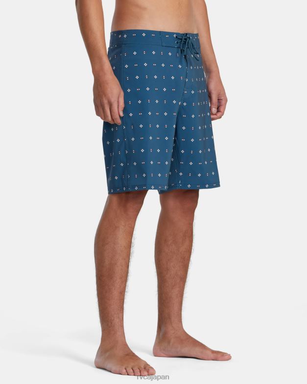 ボトムス TP8J1010 アヒルブルー RVCA ユニセックス VA ボードショーツ 19
