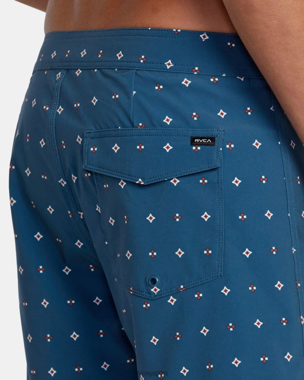 ボトムス TP8J1010 アヒルブルー RVCA ユニセックス VA ボードショーツ 19