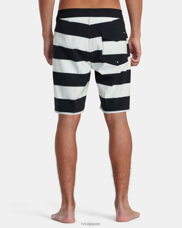 ボトムス TP8J1015 黒、白 RVCA ユニセックス VA ボードショーツ 19