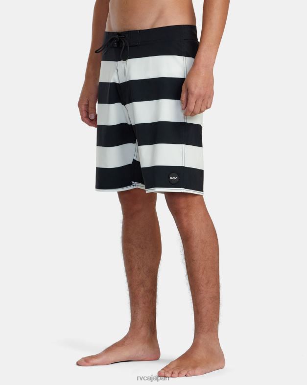 ボトムス TP8J1015 黒、白 RVCA ユニセックス VA ボードショーツ 19