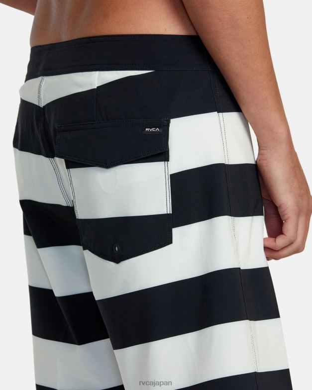 ボトムス TP8J1015 黒、白 RVCA ユニセックス VA ボードショーツ 19