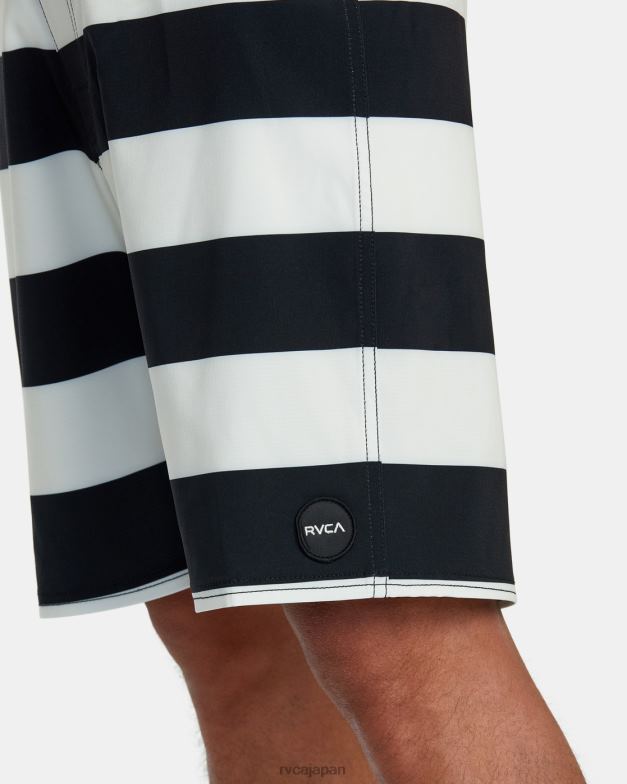 ボトムス TP8J1015 黒、白 RVCA ユニセックス VA ボードショーツ 19
