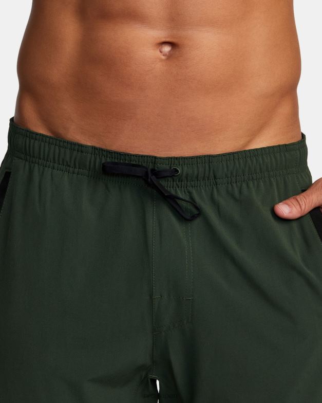 衣類 TP8J1021 ダークオリーブ RVCA 男性 ヨガートラックパンツⅡ