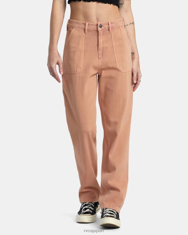 衣類 TP8J1027 コルク RVCA 女性 リセッションコレクションのワークウェアパンツ