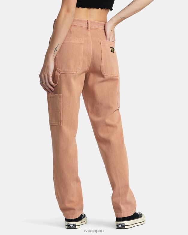 衣類 TP8J1027 コルク RVCA 女性 リセッションコレクションのワークウェアパンツ