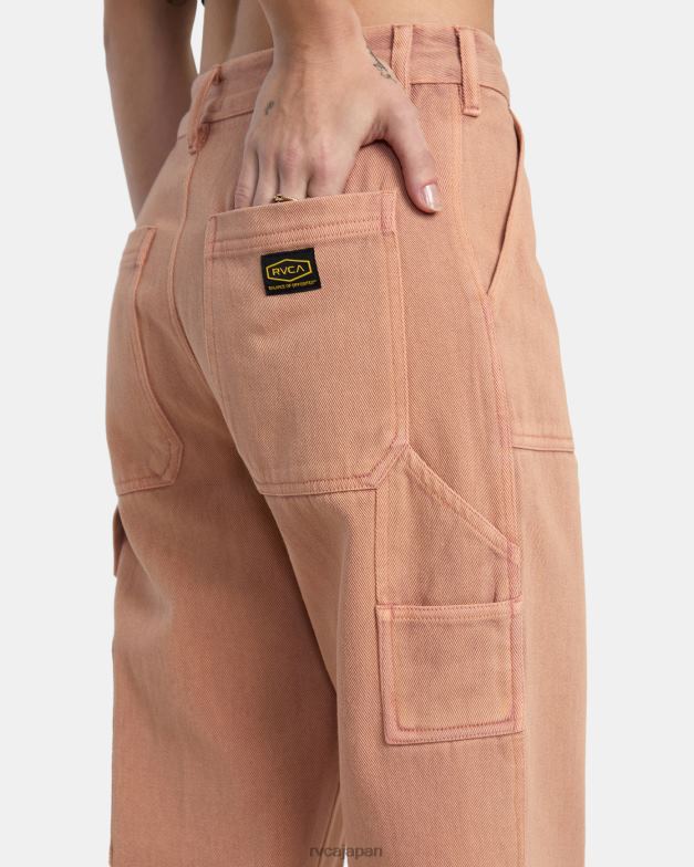 衣類 TP8J1027 コルク RVCA 女性 リセッションコレクションのワークウェアパンツ