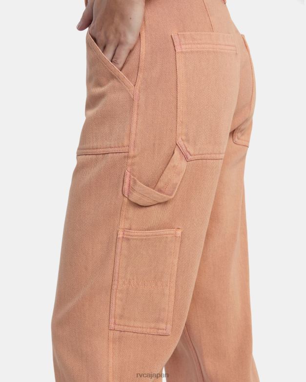 衣類 TP8J1027 コルク RVCA 女性 リセッションコレクションのワークウェアパンツ