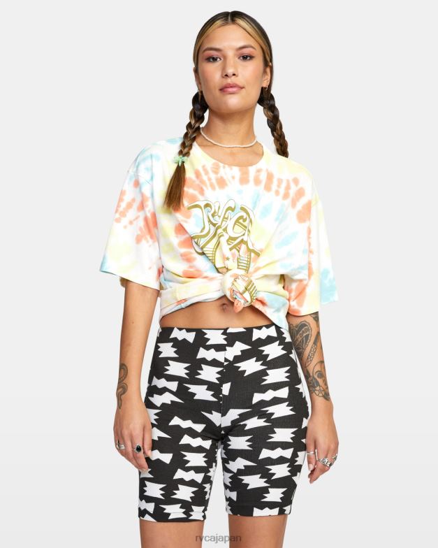 衣類 TP8J1037 黒、白 RVCA 女性 lp x klw プッシュイットバイクショーツ