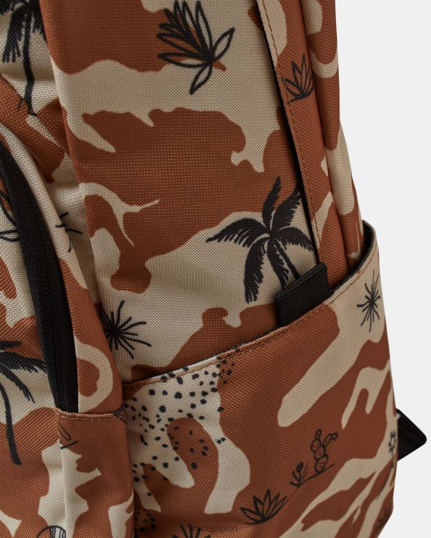 アクセサリー TP8J103 キャメル RVCA 男性 エステート バックパック iv