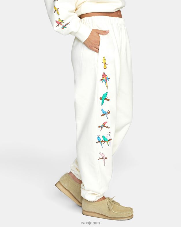 衣類 TP8J1051 雲 RVCA 女性 lp x klw オウム アイス スウェットパンツ