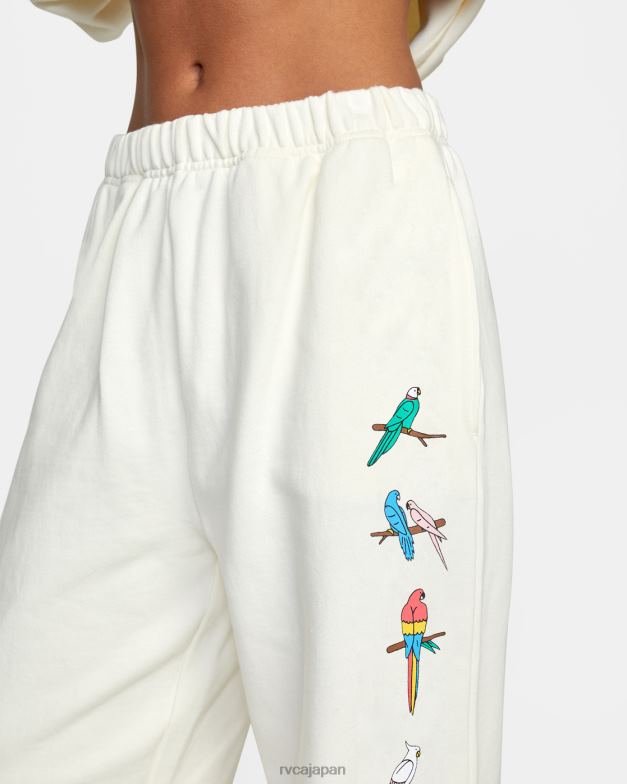 衣類 TP8J1051 雲 RVCA 女性 lp x klw オウム アイス スウェットパンツ