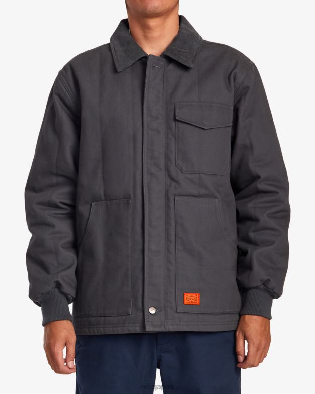 衣類 TP8J1069 ガレージブルー RVCA 男性 チェーンメイルプラスジャケット