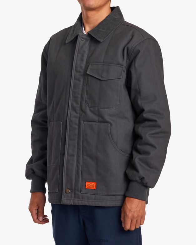 衣類 TP8J1069 ガレージブルー RVCA 男性 チェーンメイルプラスジャケット