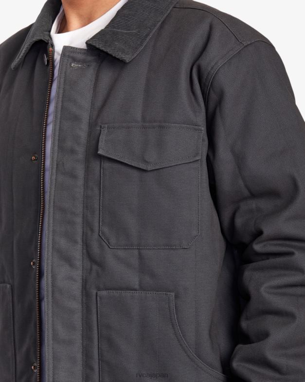 衣類 TP8J1069 ガレージブルー RVCA 男性 チェーンメイルプラスジャケット