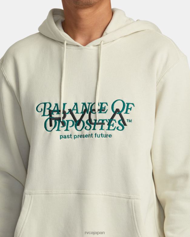 衣類 TP8J106 銀漂白剤 RVCA 男性 ビッグバランスパーカー