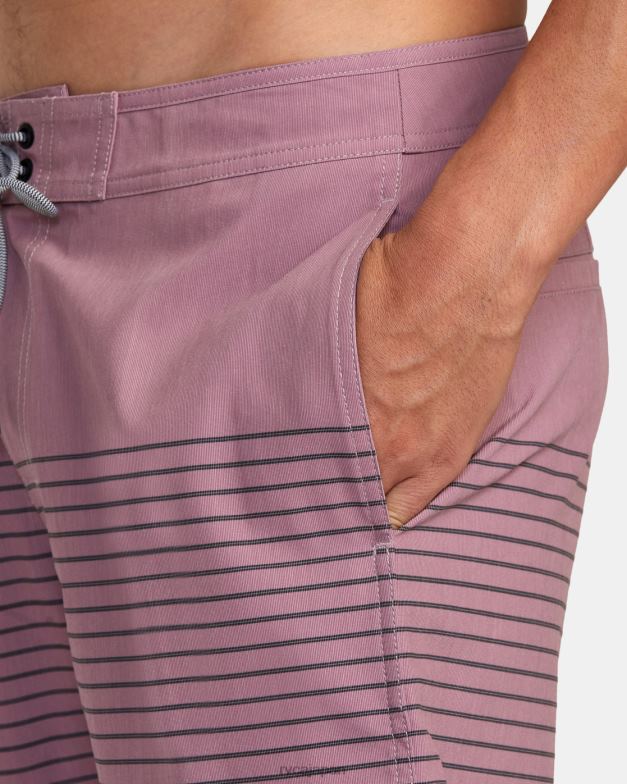 ボトムス TP8J1072 ラベンダー RVCA ユニセックス カレンボードショーツ 18