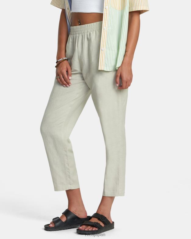 衣類 TP8J1128 チョーク RVCA 女性 新しい夢織りパンツ