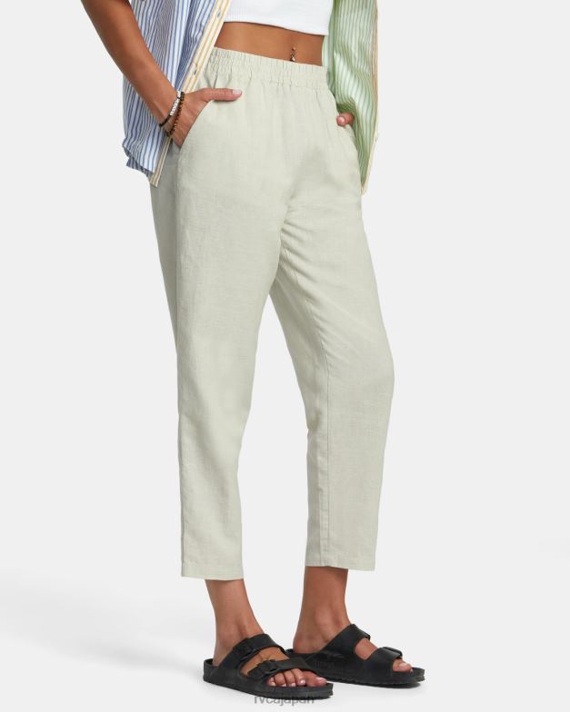 衣類 TP8J1128 チョーク RVCA 女性 新しい夢織りパンツ