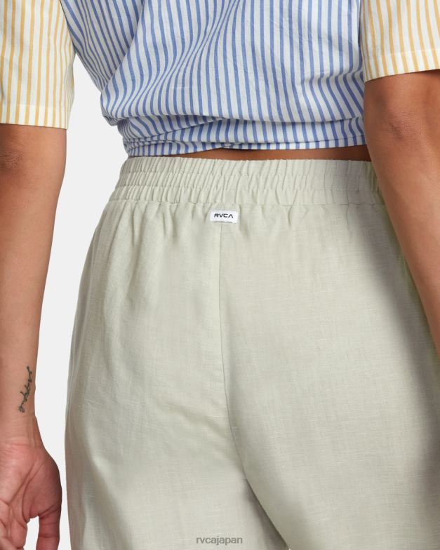 衣類 TP8J1128 チョーク RVCA 女性 新しい夢織りパンツ
