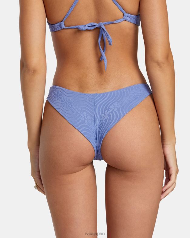泳ぐ TP8J1132 海岸 RVCA 女性 ぼんやりとしたきらめきの生意気なビキニボトム
