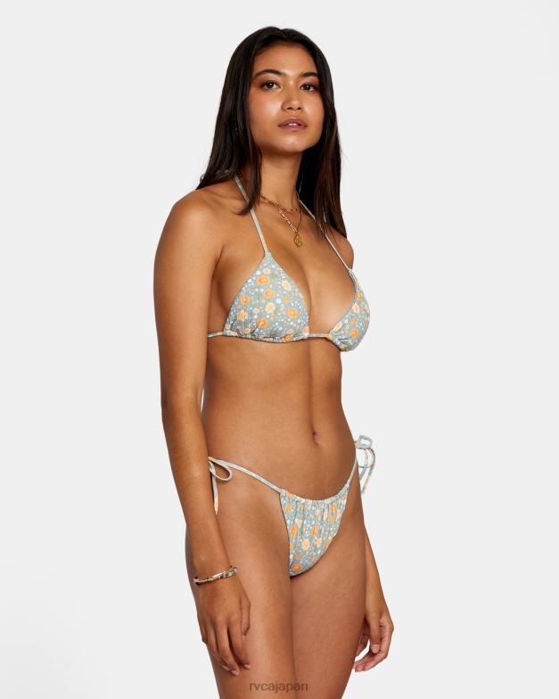 泳ぐ TP8J1151 頁岩 RVCA 女性 ママのトライビキニトップ