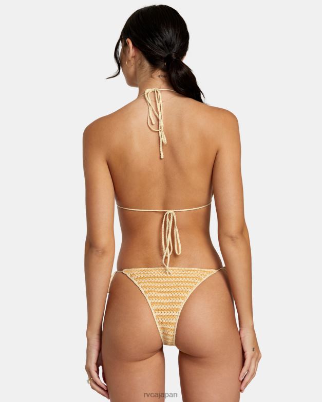 泳ぐ TP8J1157 マルチ RVCA 女性 greenpacha flor ホルタートライアングルビキニトップ