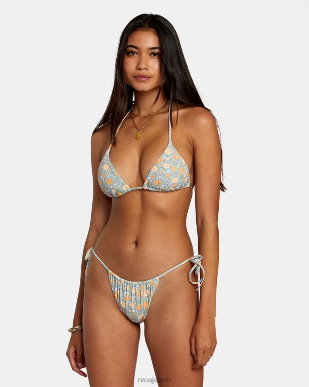 泳ぐ TP8J1158 頁岩 RVCA 女性 マムズワイドリブタイ露出度の高いビキニボトムス