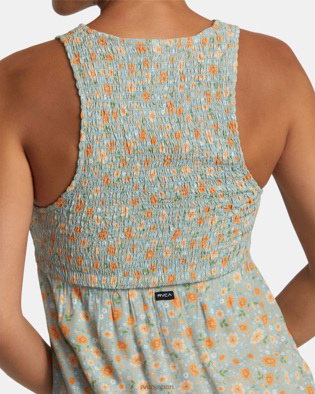 衣類 TP8J1169 頁岩 RVCA 女性 トリガーミニドレス