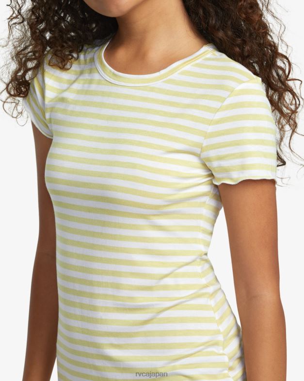 衣類 TP8J1183 ゴールデン RVCA 女性 ローバー Tシャツドレス