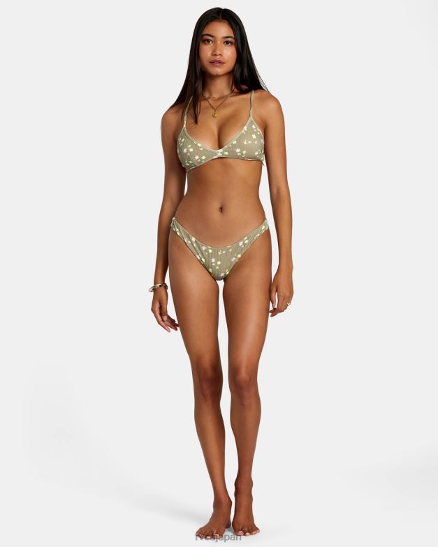 泳ぐ TP8J1189 アロエ RVCA 女性 デコパージュ生意気なビキニボトムス