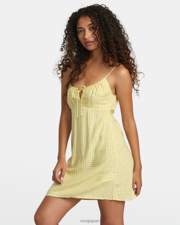 衣類 TP8J1191 ゴールデン RVCA 女性 ヒルサイドミニドレス