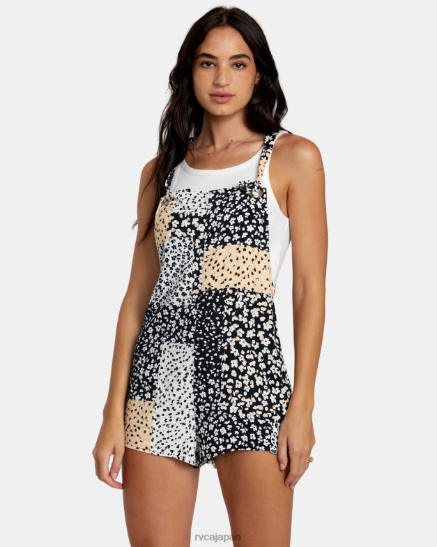 泳ぐ TP8J1207 メロン RVCA 女性 スタンダードロンパース