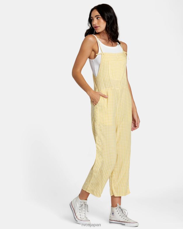 泳ぐ TP8J1209 ゴールデン RVCA 女性 ズーラ ジャンパー カバーアップ