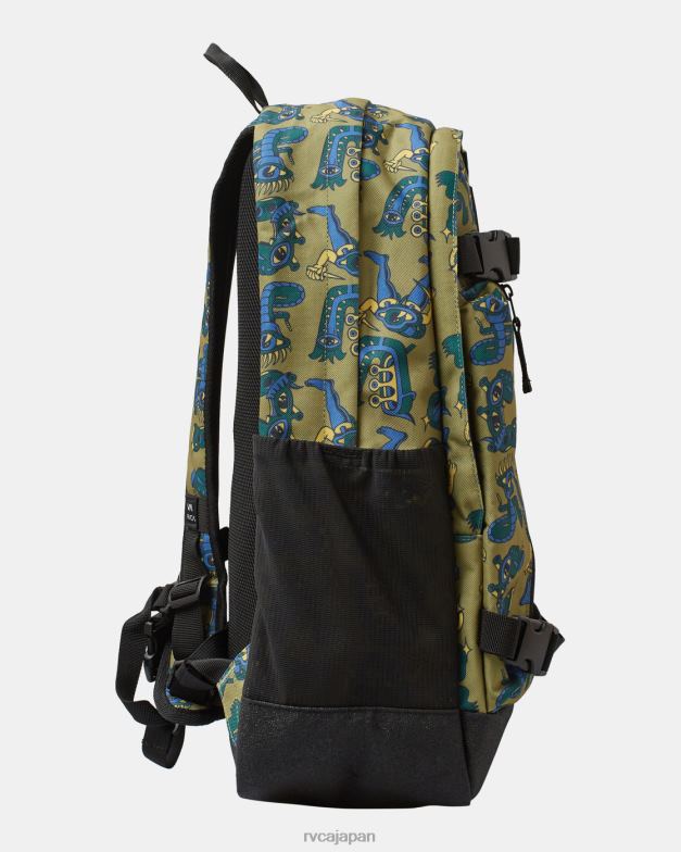 アクセサリー TP8J120 アボカド RVCA 男性 カーブスケート 29 l スケート バックパック