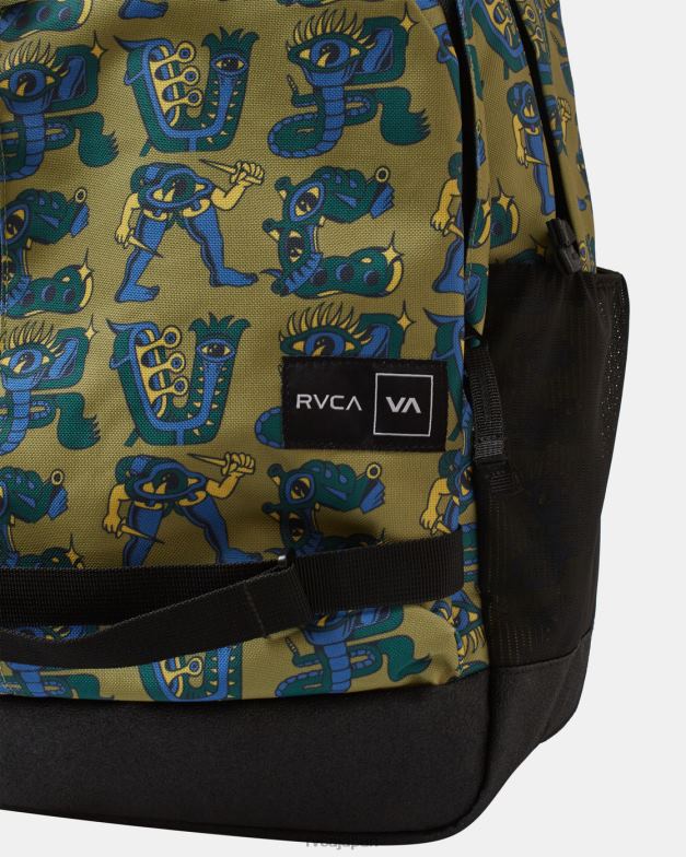 アクセサリー TP8J120 アボカド RVCA 男性 カーブスケート 29 l スケート バックパック