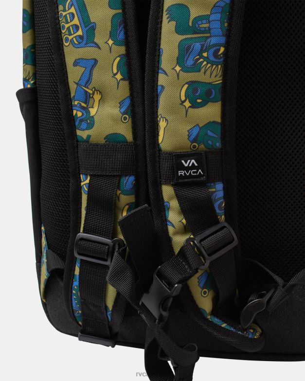 アクセサリー TP8J120 アボカド RVCA 男性 カーブスケート 29 l スケート バックパック