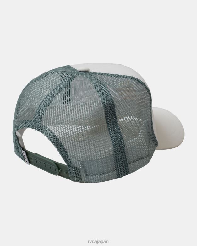 アクセサリー TP8J1214 白 RVCA 女性 夏のトラック運転手の帽子