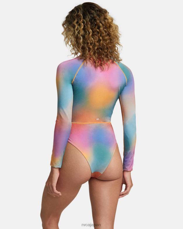 泳ぐ TP8J1219 マルチ RVCA 女性 ローズ・マチャド ワンピース水着