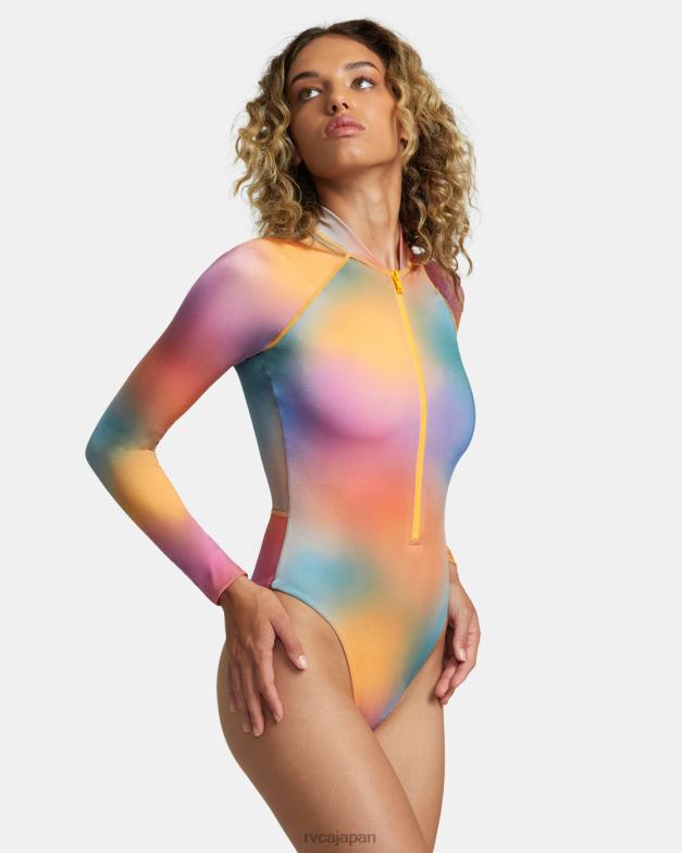 泳ぐ TP8J1219 マルチ RVCA 女性 ローズ・マチャド ワンピース水着