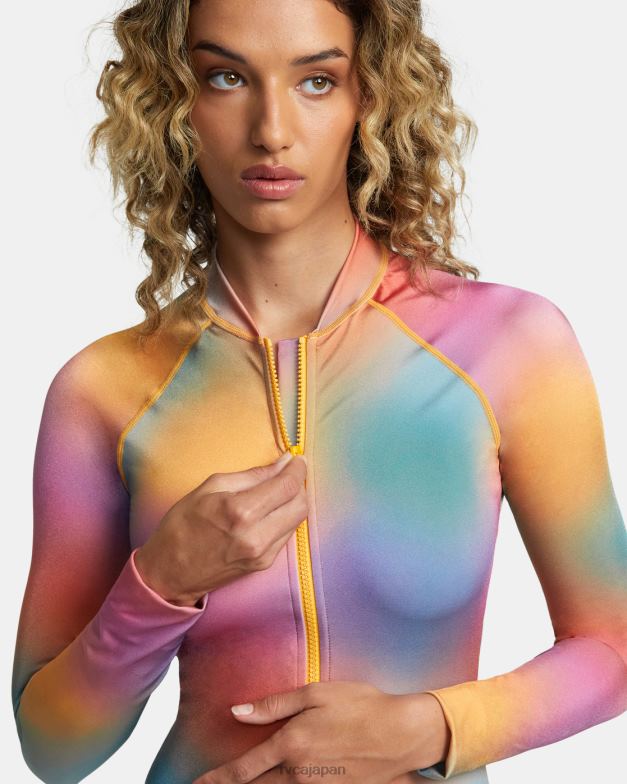 泳ぐ TP8J1219 マルチ RVCA 女性 ローズ・マチャド ワンピース水着