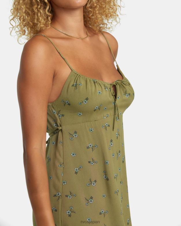 衣類 TP8J1224 アロエ RVCA 女性 ヒルサイドミニドレス