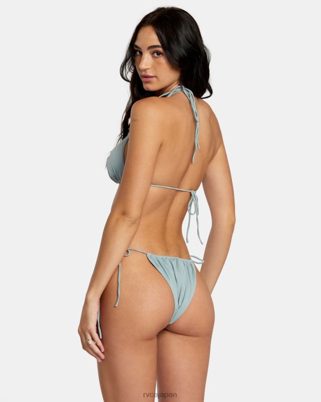 泳ぐ TP8J1249 頁岩 RVCA 女性 しっかりとしたネクタイの露出度の高いビキニボトムス