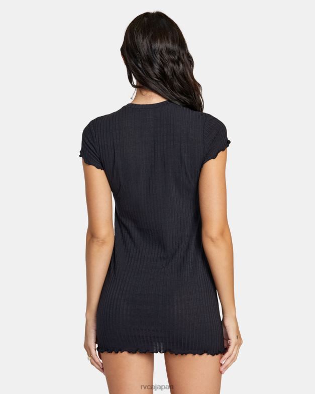 泳ぐ TP8J1256 黒 RVCA 女性 ボディコンドレスをカバーアップしてみませんか