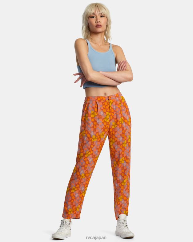 衣類 TP8J1259 サンダルウッド RVCA 女性 ブリップパンツ