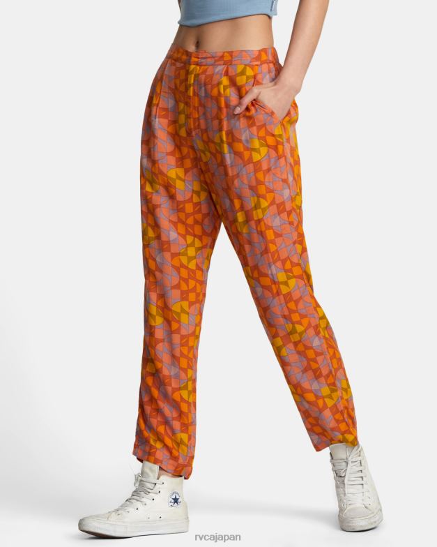 衣類 TP8J1259 サンダルウッド RVCA 女性 ブリップパンツ