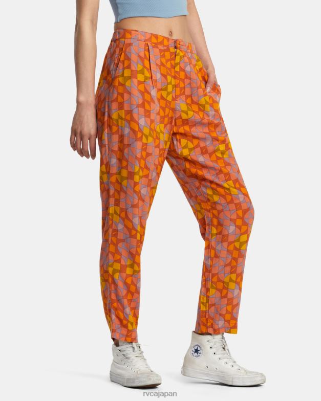 衣類 TP8J1259 サンダルウッド RVCA 女性 ブリップパンツ