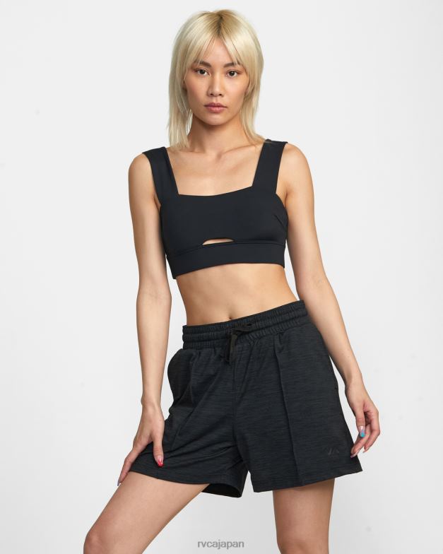 衣類 TP8J1263 黒 RVCA 女性 C-able トレーニングショーツ